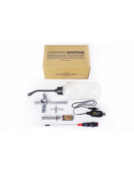 Nitro variklių paleidimo rinkinys SP Nitro Starter Set – Koswork – CyborgShop