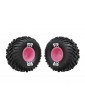 Arrma dBoots Cut Chevron MT Tire Set Glued, Pink