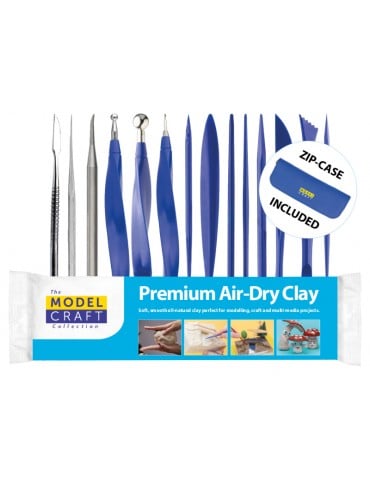 Modelcraft 15pc Sculpting Tool & Clay Modelling Set