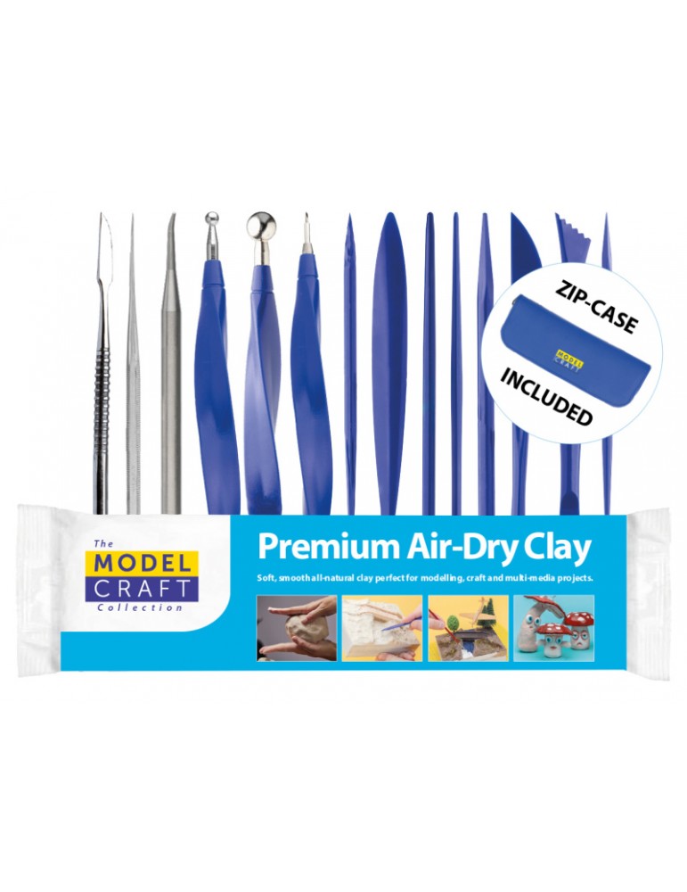 Modelcraft 15pc Sculpting Tool & Clay Modelling Set