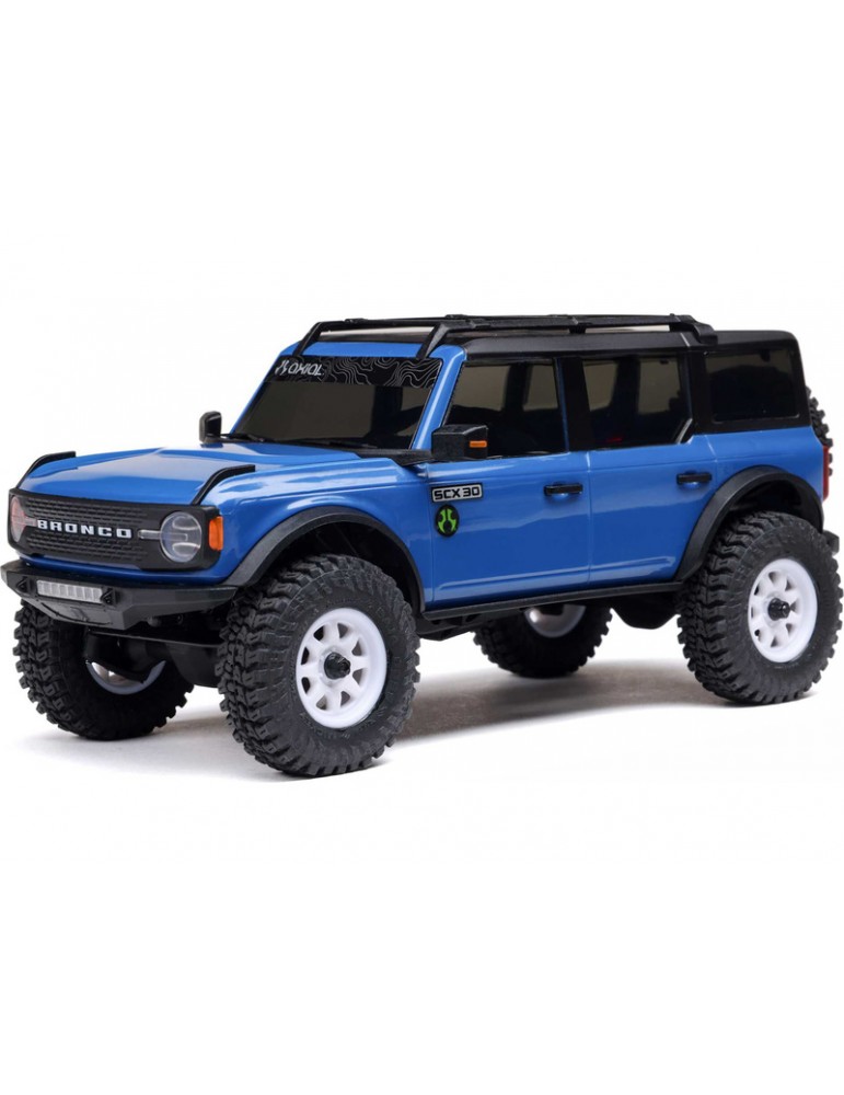 Axial 1/30 SCX30 Ford Bronco 4WD RTR Blue
