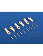 2401 Ball link V1, dia.4mm, M2/1.6 White 6pcs