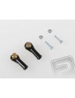 2402 Ball Link V1, dia.4mm, M2/1.6 Short Black 2pcs