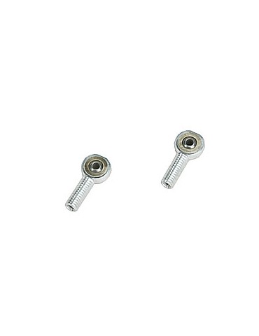 Kugelgelenk, m.4 Au engewinde, 2 Pcs.