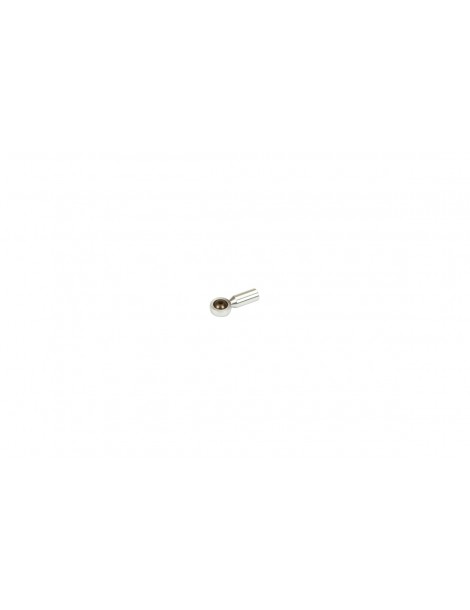 Ball joint carrier Alu w. steel ball M4