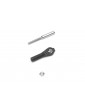 Nylon Ball Link M2 with Brass Ball and Steel Treaded Coupler, 100 sets