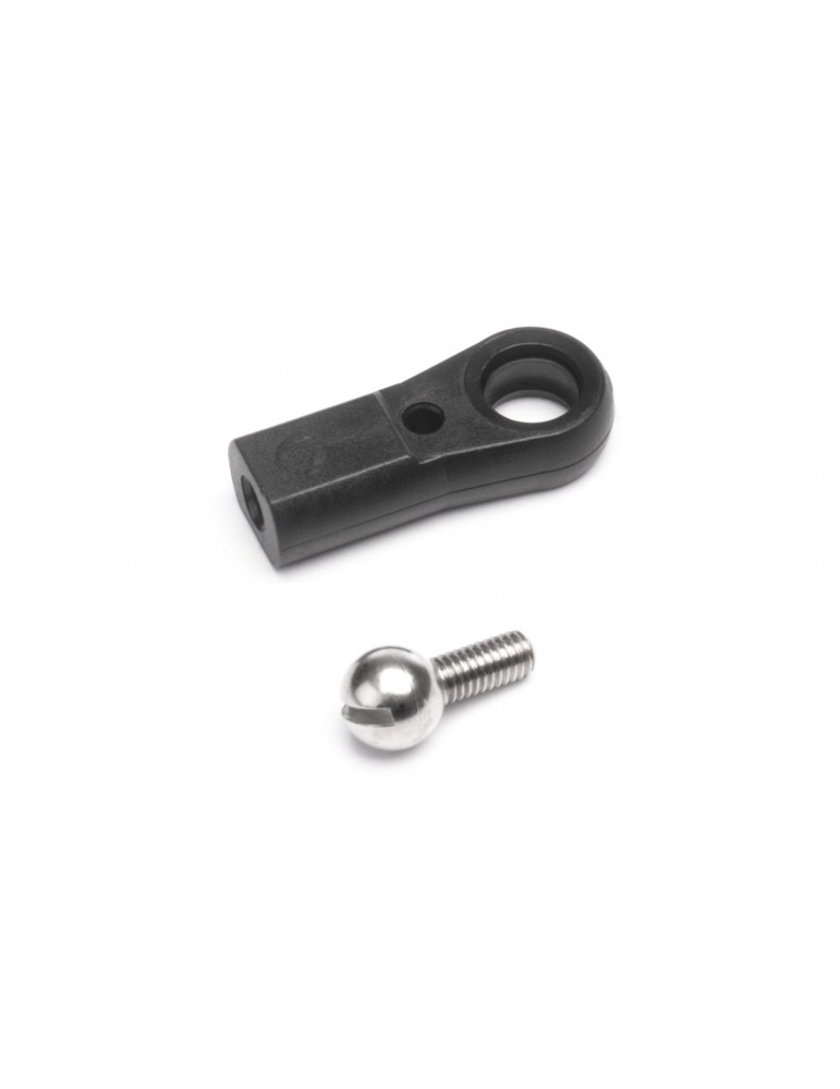 MAXI Ball Links M3, Screwball Outside 6,0mm w/h M3 shaft, 100 pcs.