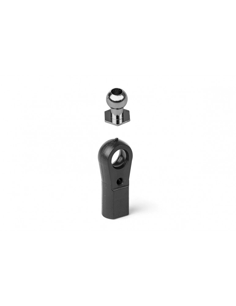 MAXI Ball Links M3, Hexbase Ball Outside 6,0mm w/h Holl 3,0mm, 2 pcs.