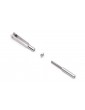 Metal Clevis with Threaded Coupler M2, 2 Pcs.