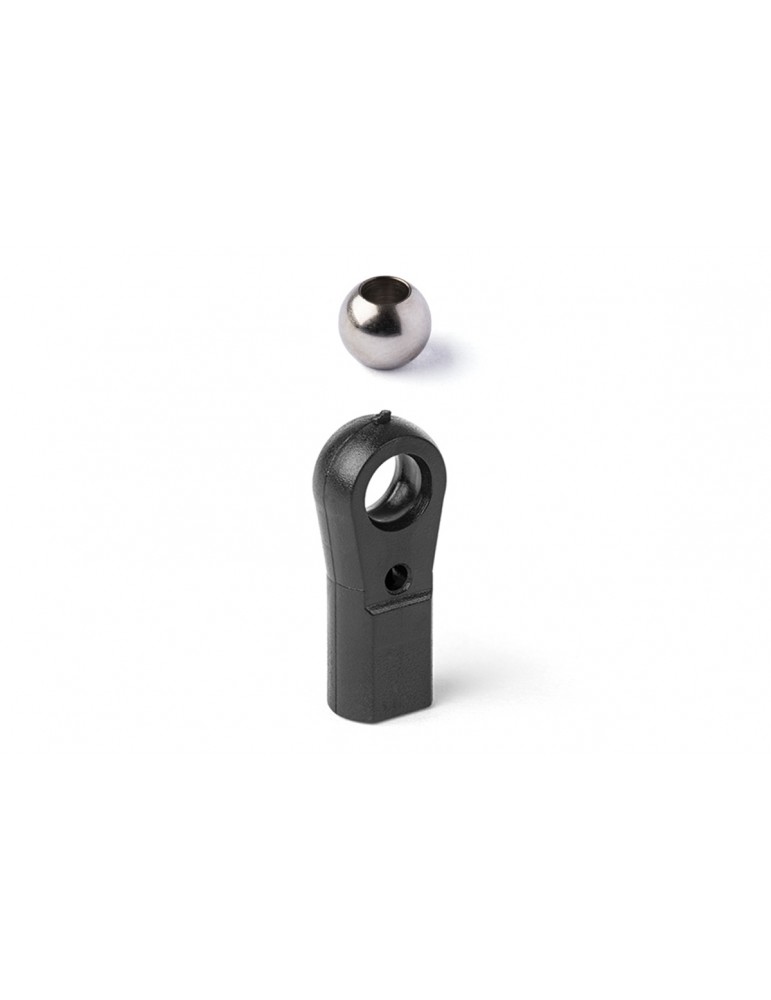 MAXI Ball Links M3, Ball Outside 6,0mm w/h Holl 3,0mm, 2 pcs.
