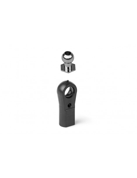 MAXI Ball Links M3, Hexbase Ball Outside 6,0mm w/h Holl 3,0mm, 100 pcs.