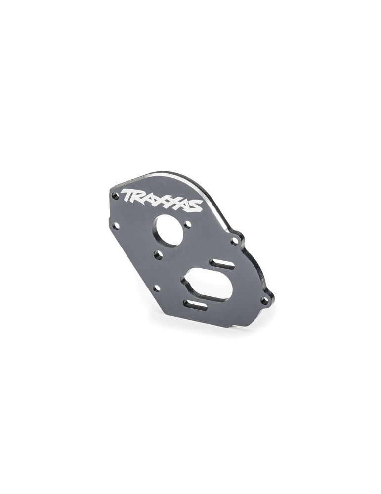 Pilka anoduota Traxxas 4 mm aliumininė variklio plokštė Magnum 272R transmisijai CyborgShop