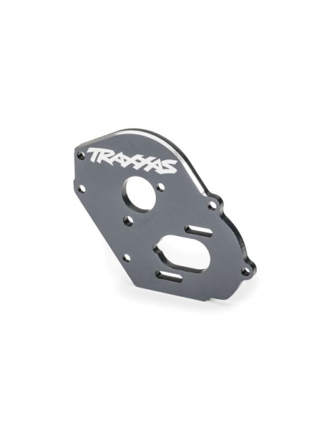 Pilka anoduota Traxxas 4 mm aliumininė variklio plokštė Magnum 272R transmisijai CyborgShop