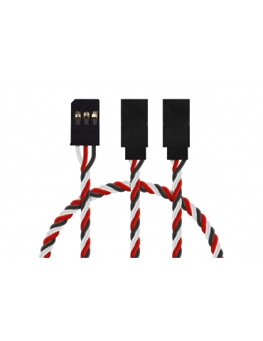 Susuktas Y laidas su Futaba jungtimis 30 cm RC modeliams CyborgShop