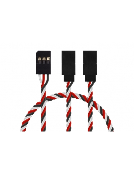Susuktas Y laidas su Futaba jungtimis 30 cm RC modeliams CyborgShop
