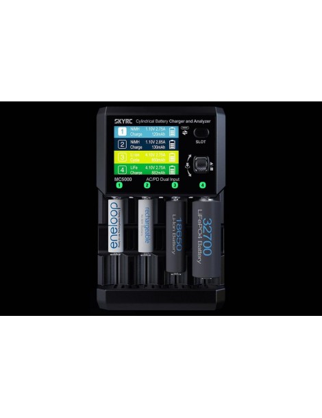 MC5000 Cylindrical Battery Charger and Analyzer