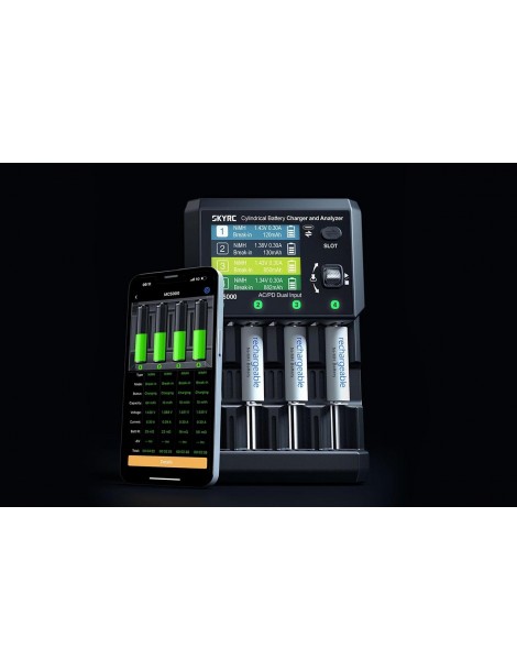 MC5000 Cylindrical Battery Charger and Analyzer