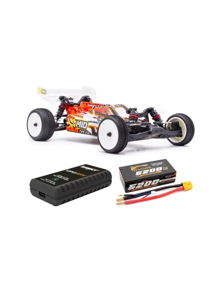 RTR Brushless Buggy XMid 2WD Hobbytech + battery and charger
