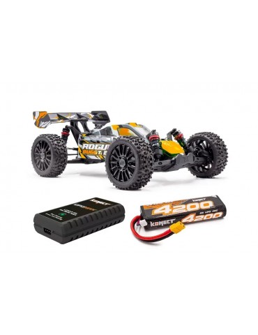 Rogue Buggy 2.0 3S BRUSHLESS RTR 4wd - Orange + battery and charger
