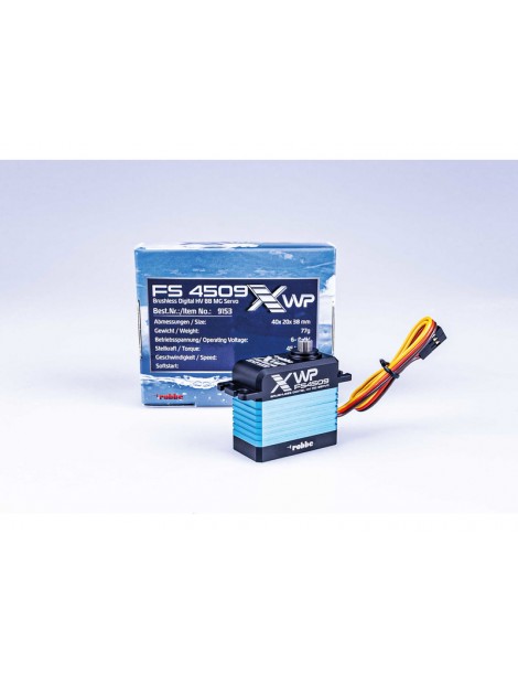 Robbe servo FS 4509X HV 45kg.cm 0.090s/60 MG WP Brushless 25T