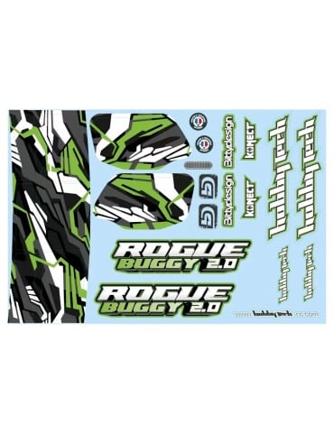 Stickers Rogue Buggy 2.0 Green