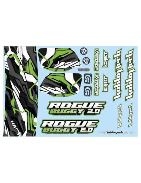 Stickers Rogue Buggy 2.0 Green
