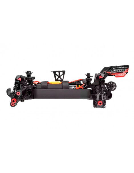 PUNISHER 4 - RTR - Red - Brushless Power 4S - No Battery - No Charger