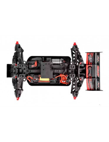 PUNISHER 4 - RTR - Red - Brushless Power 4S - No Battery - No Charger