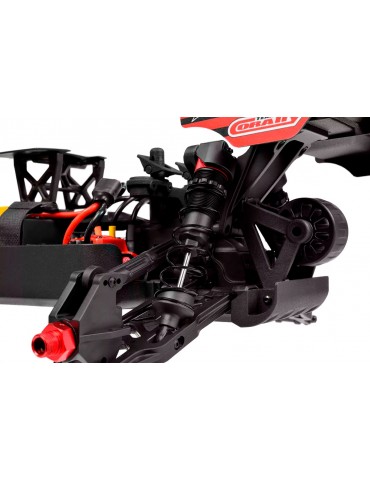 PUNISHER 4 - RTR - Red - Brushless Power 4S - No Battery - No Charger