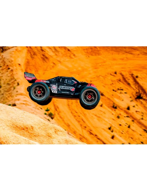 PUNISHER 4 - RTR - Red - Brushless Power 4S - No Battery - No Charger