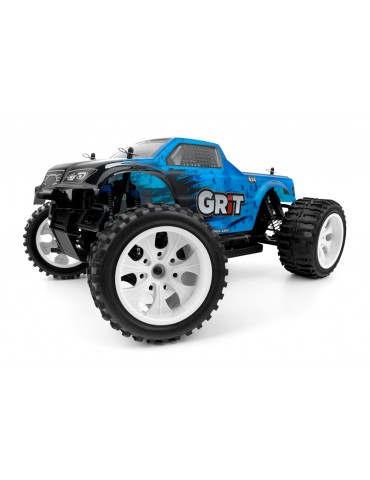 HiMOTO 1/10 Monster Truck EMXT-1 Brushless 2.4 GHz RTR set, blue