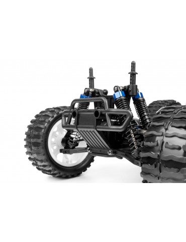 HiMOTO 1/10 Monster Truck EMXT-1 Brushless 2.4 GHz RTR set, blue