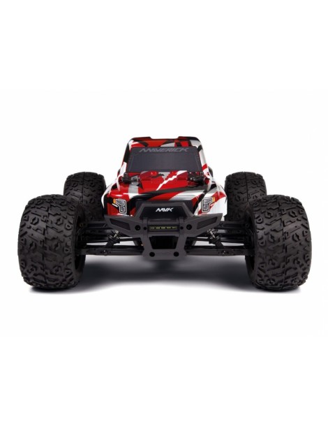 RC Monster Truck Quantum2 MT Flux 1:10 RTR Red HPI Racing su FLUX 3500KV bešepetėline pavara – CyborgShop