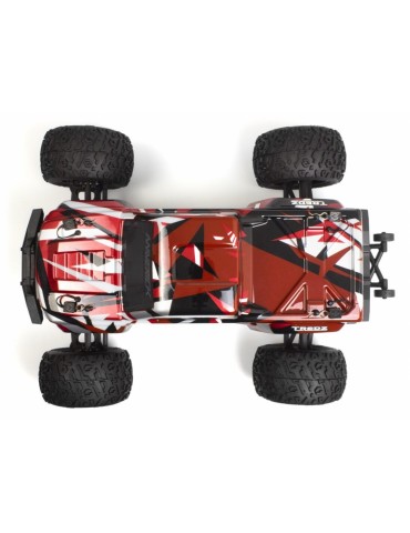 RC Monster Truck Quantum2 MT Flux 1:10 RTR Red HPI Racing su FLUX 3500KV bešepetėline pavara – CyborgShop