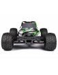 HPI Racing Quantum2 MT Flux žalias RC monster truck su neoniniais žaliais ratlankiais - CyborgShop