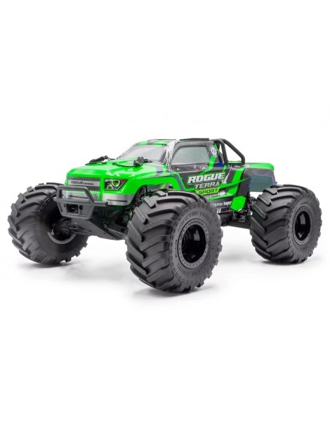 ROGUE TERRA SPORT Brushless žalias RC monster truck su apsauginiu rėmu - CyborgShop