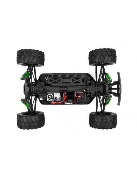 GRT-10 Thunder mėlynas RC monster truck su dažytu kėbulu - CyborgShop