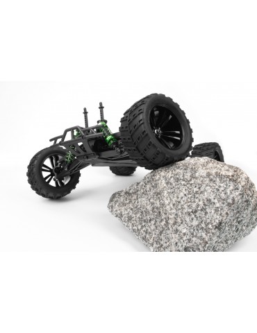 GRT-10 Thunder mėlynas RC monster truck su dažytu kėbulu - CyborgShop
