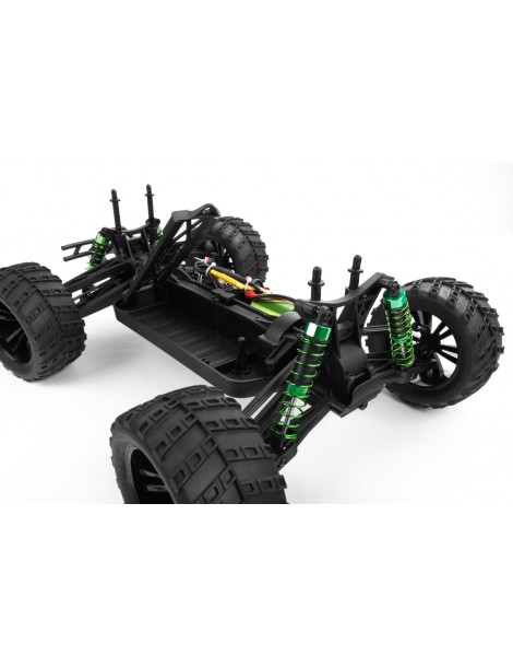 GRT-10 Thunder Brushless raudonas RC monster truck su dažytu kėbulu - CyborgShop