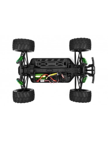 GRT-10 Thunder Brushless raudonas RC monster truck su dažytu kėbulu - CyborgShop