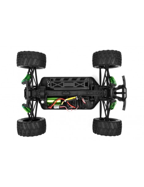 GRT-10 Thunder Brushless raudonas RC monster truck su dažytu kėbulu - CyborgShop