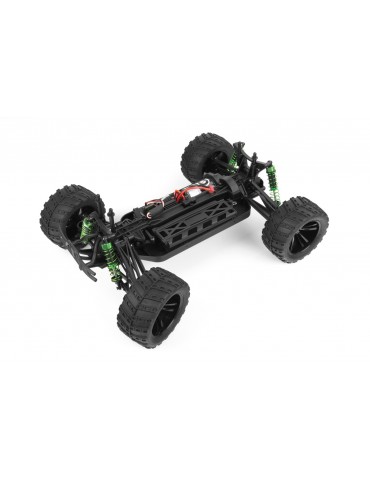 GRT-10 Thunder raudonas RC monster truck su dažytu kėbulu - CyborgShop