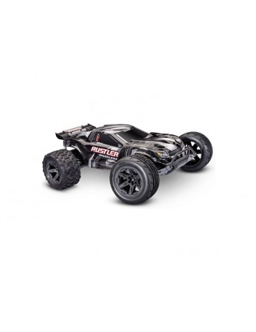 Traxxas Rustler VX3 1/10 RTR juodas - CyborgShop
