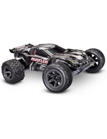 Traxxas Rustler VX3 1/10 RTR juodas - CyborgShop