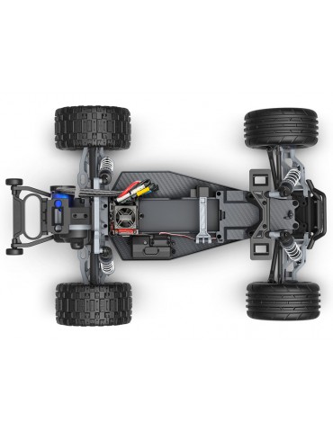 Traxxas Rustler VX3 1/10 RTR juodas - CyborgShop