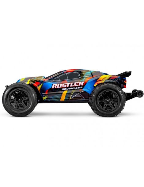 Traxxas Rustler 1:10 VX3 RTR yellow