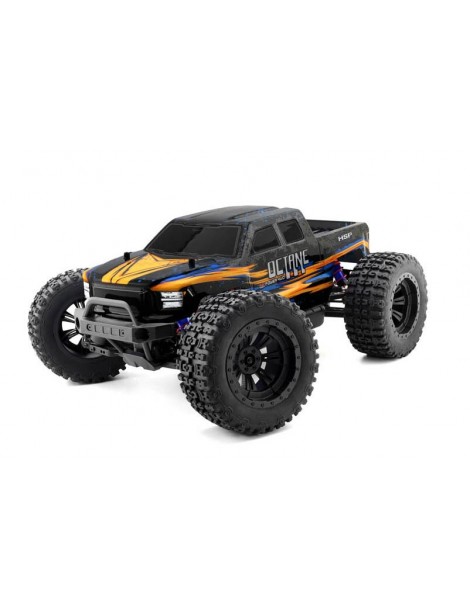 HSP Octane 1/10 2.4 GHz Brushed Monster Truck, Orange