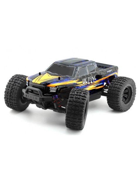 HSP Octane 1/10 2.4 GHz Brushed Monster Truck, Orange