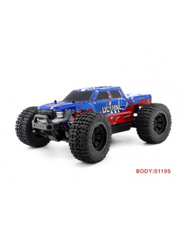 HSP Octane PRO 1/10 2.4 GHz Brushless Monster Truck, Blue