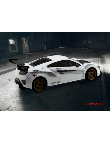 HSP GT 1/10 4WD RTR On-road RC modelis baltas - CyborgShop
